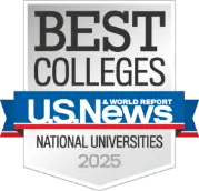 US News and World Report Badge for Best National Universities 2025