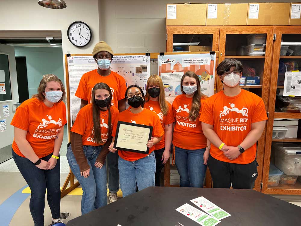 Plastic Pollution in the Great Lakes team