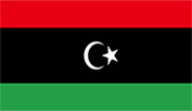 Flag of Libya.