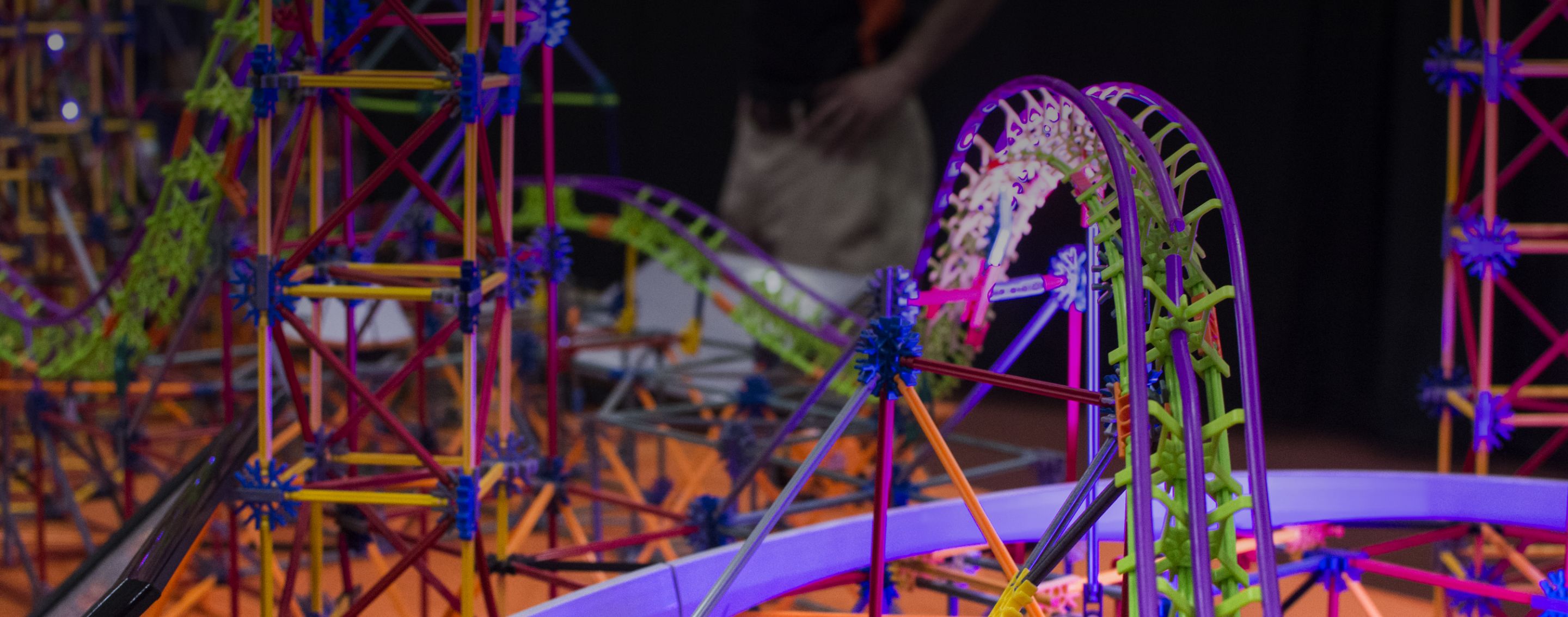 colorful rollercoaster